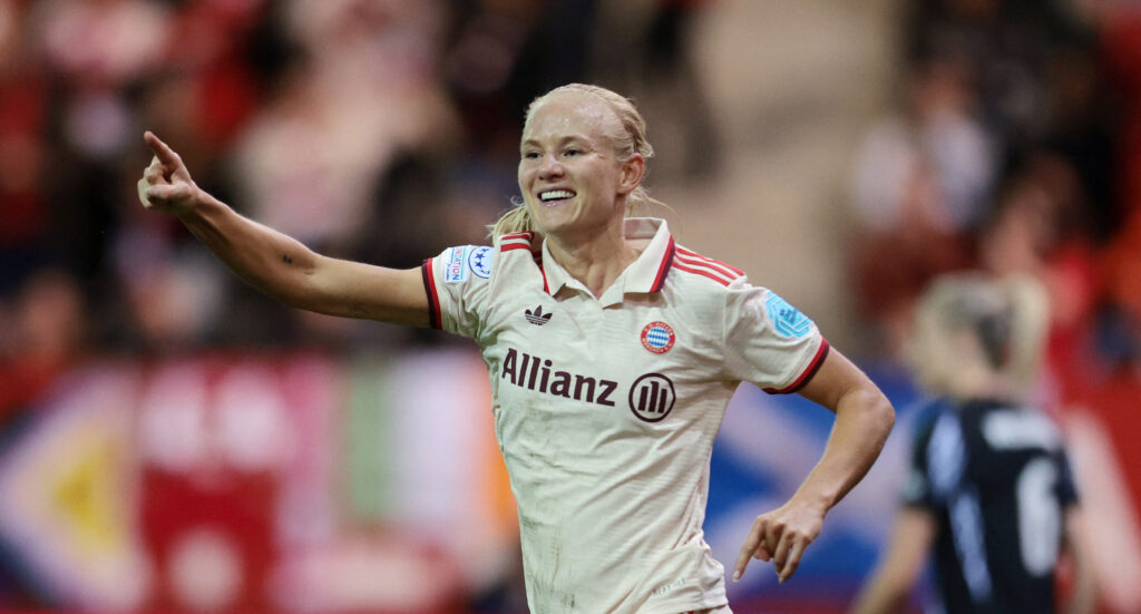 ¿Quién es Pernille Harder, la jugadora que brilla en el Bayern de Münich?