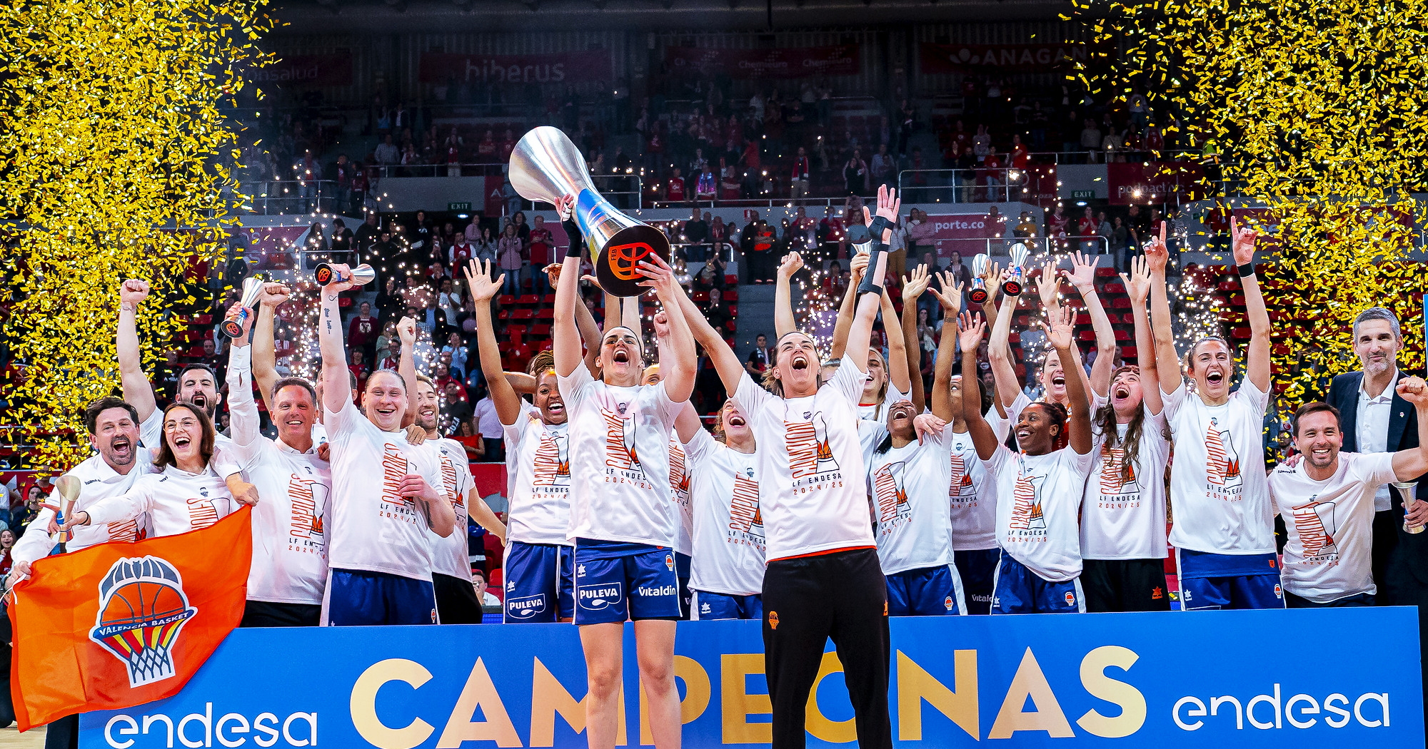 Valencia Basket es tricampeón de la LF Endesa 1 Valencia Basket es tricampeon de la LF Endesa