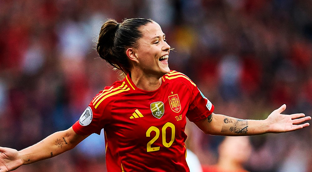 Claudia Pina en estado de gracia: doblete ante Inglaterra y cifras de estrella 1 Claudia Pina en estado de gracia doblete ante Inglaterra y cifras de estrella