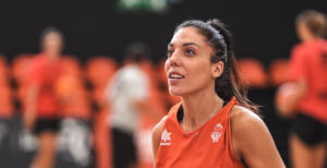 Cristina Ouvina Una motivacion extra que es mirar a la grada y ver a mi hijo alli
