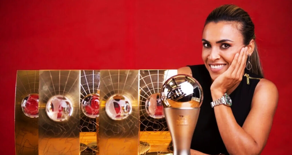 ¿Qué tiene Marta en su palmarés?: Repasemos una carrera legendaria 1 El legado irrepetible de Marta la leyenda del futbol