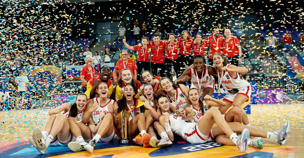 España U16 conquista el continente europeo Espana U16 conquista el continente europeo