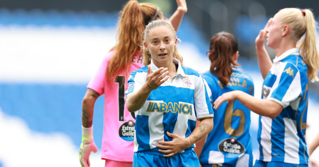 Ainhoa Marin le da al Depor su primera victoria de la temporada