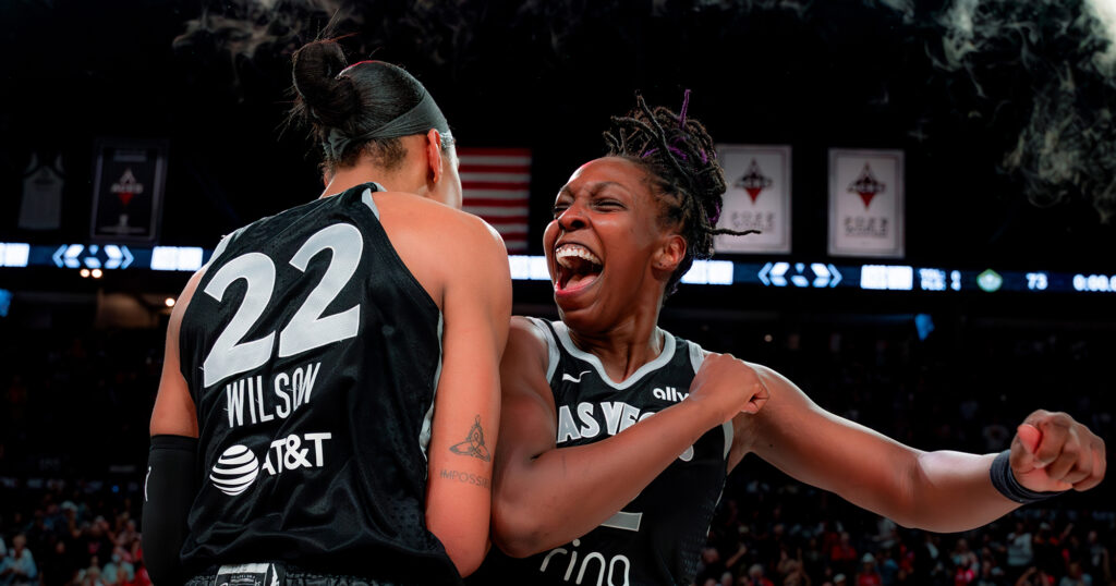 A'ja Wilson lideran a Las Vegas Aces hacia las semifinales 1 Aja Wilson lideran a Las Vegas Aces hacia las semifinales
