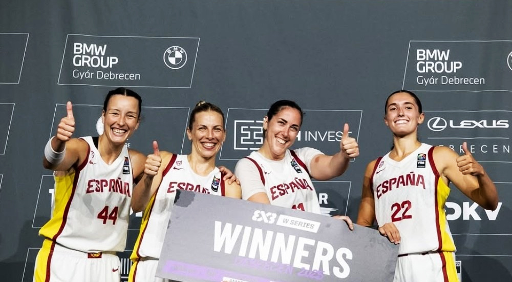 Vega Gimeno lidera a España hacia el oro en el 3x3 de Debrecen 1 Vega Gimeno lidera a Espana hacia el oro en el 3x3 de Debrecen